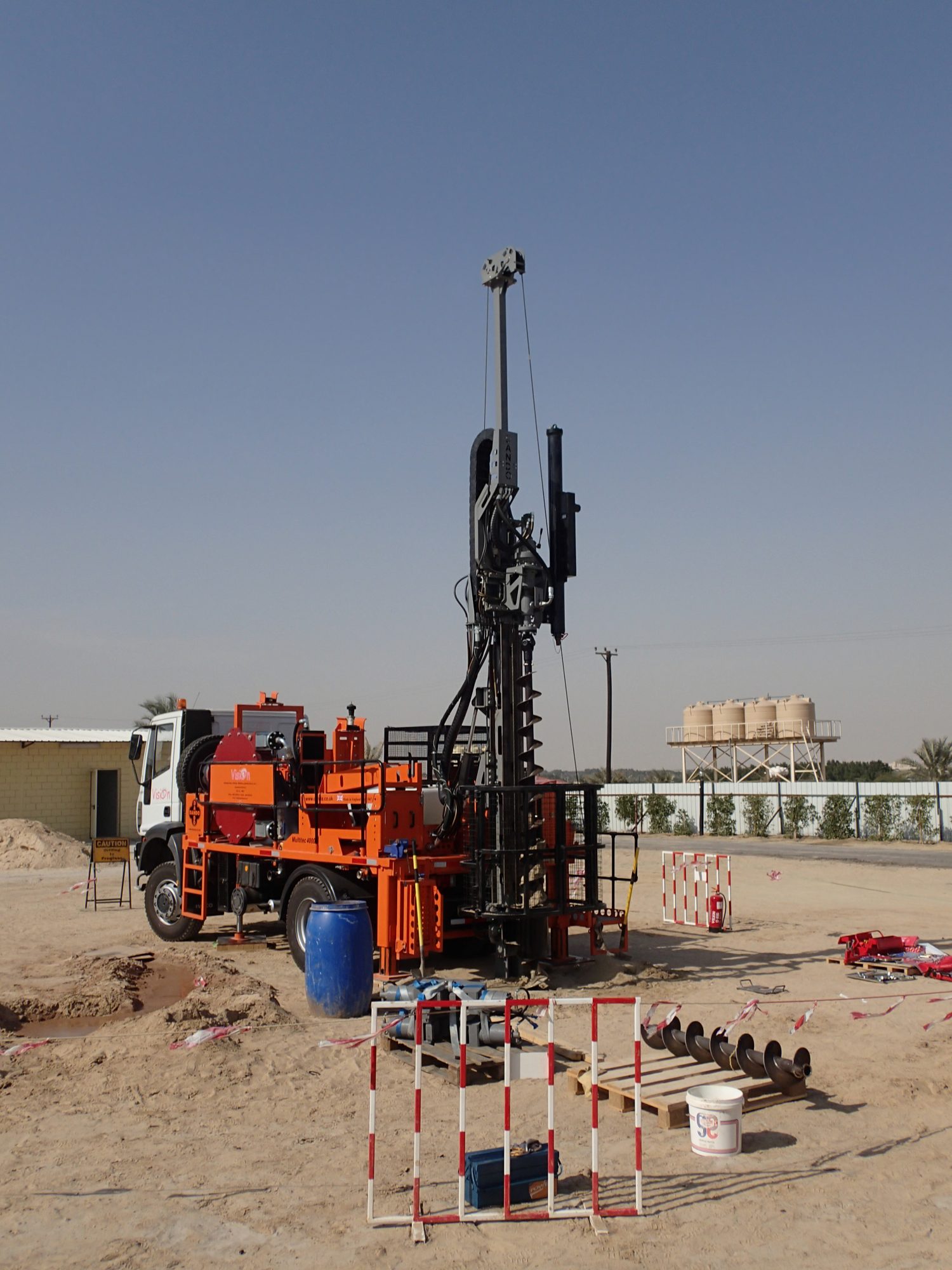 تقرير فحص التربة